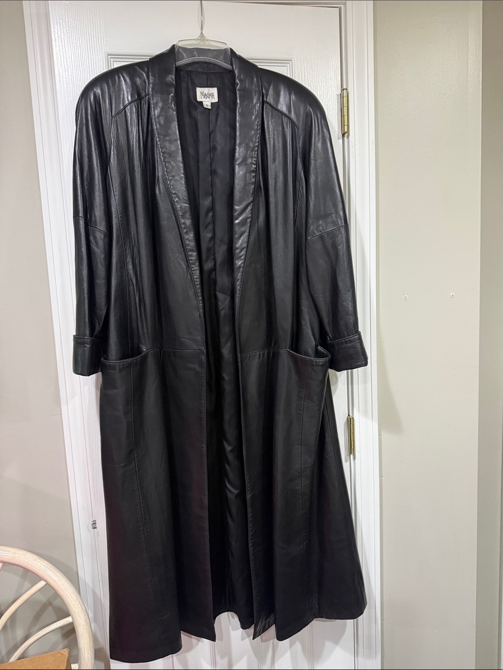 maxima leather 100% leather jacket